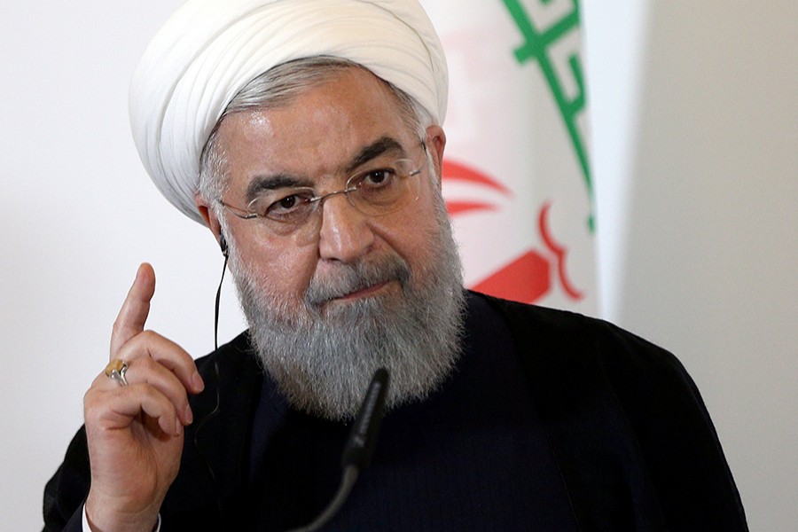 Iranian President Hassan Rouhani seen in this undated Reuters photo