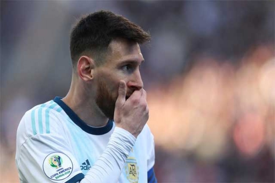 Messi suspended for three months by CONMEBOL