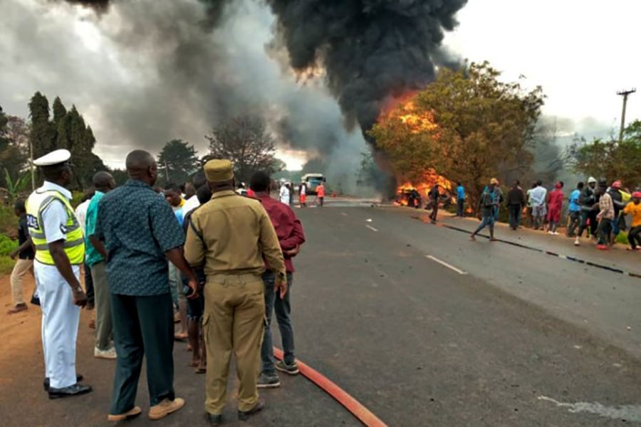 Tanzania tanker blast kills at least 60