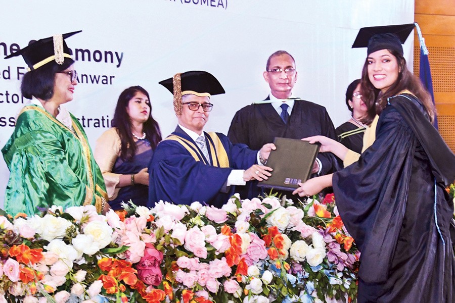 52nd graduation ceremony of IBA, University of Dhaka