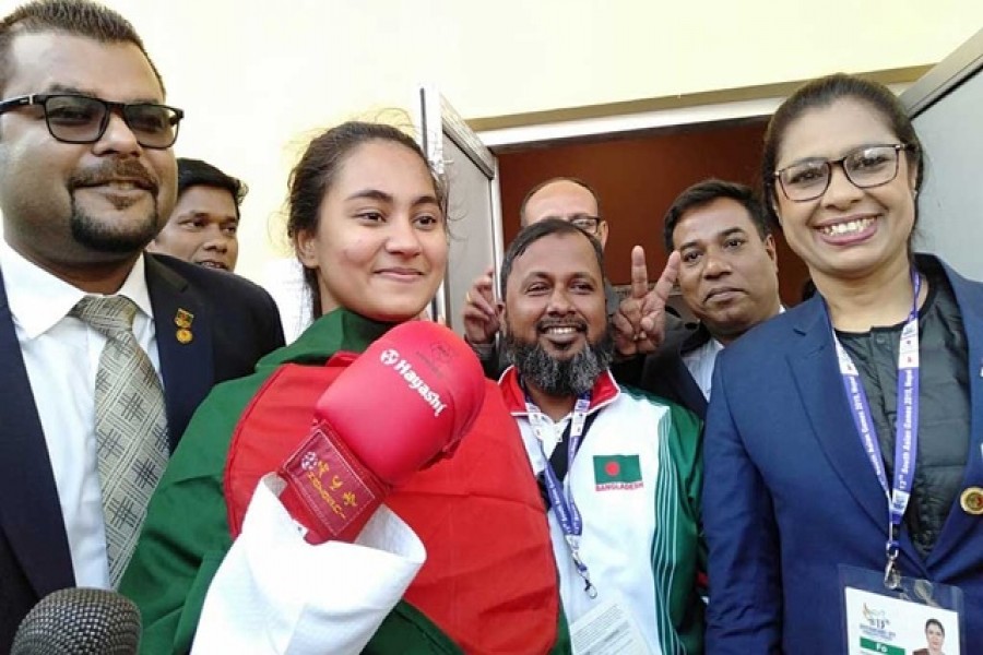 SA Games: Antara brings fourth gold medal to Bangladesh