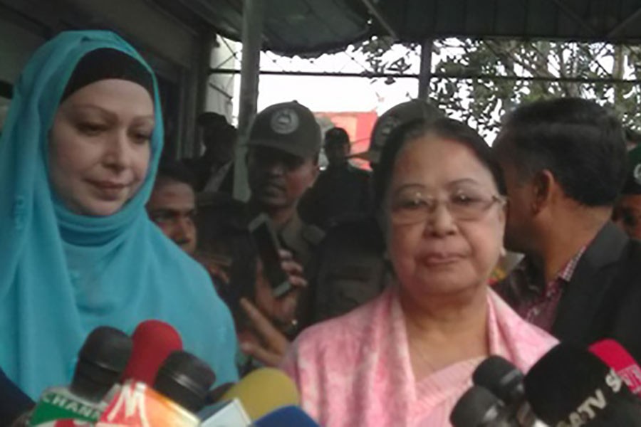 Family demands Khaleda's release on humanitarian grounds
