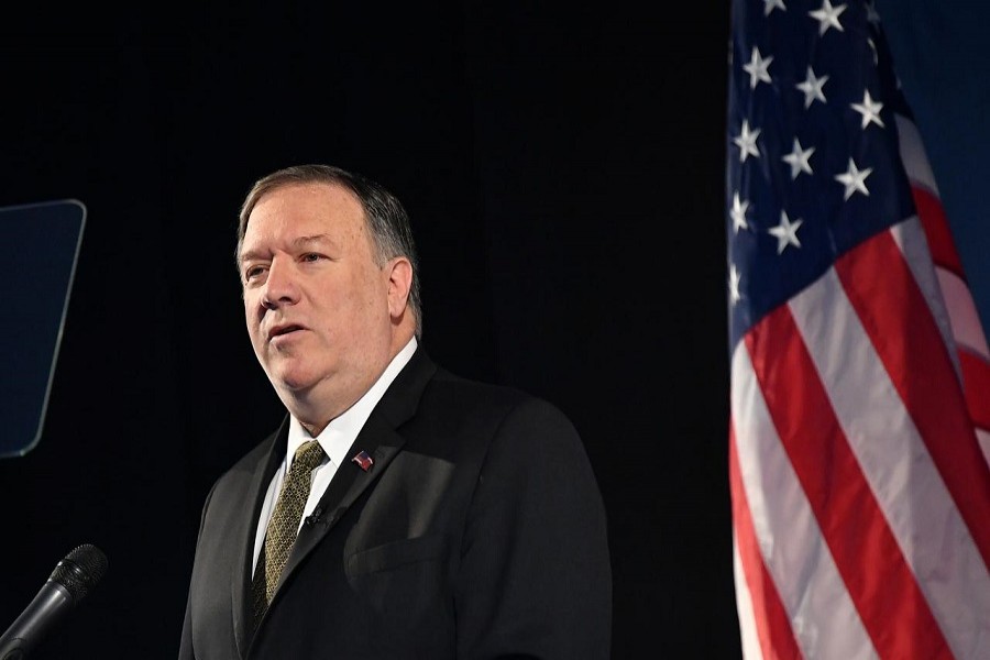US Secretary of State Mike Pompeo speaks on Arctic policy at the Lappi Areena in Rovaniemi, Finland, May 6, 2019. — Reuters/Files