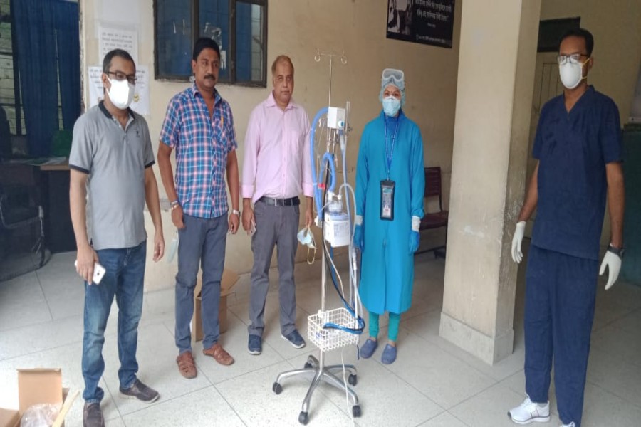 City Bank donates nasal cannula to  Ctg General Hospital