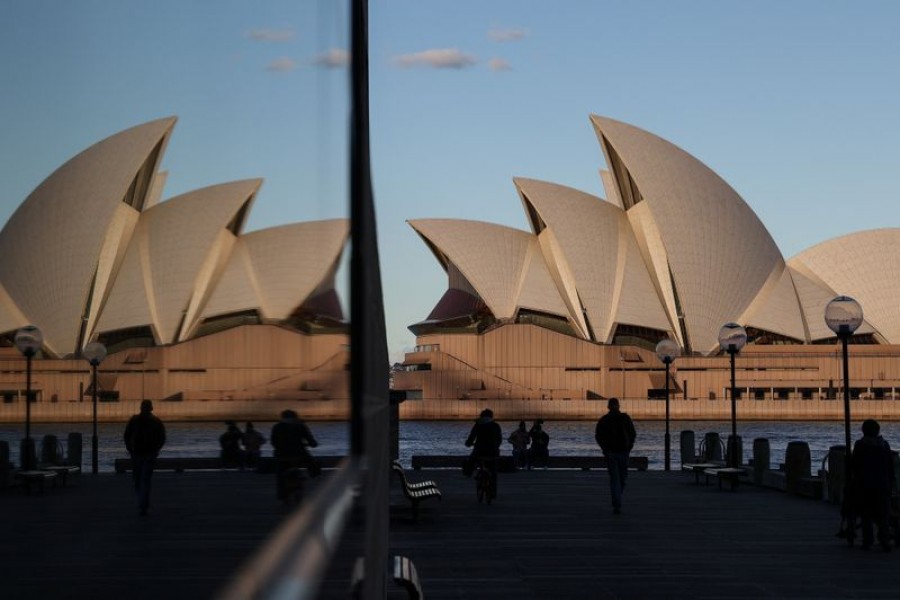 The Sydney Opera House is seen following the easing of restrictions implemented to curb the spread of the coronavirus disease (Covid-19) in Sydney, Australia on June 23, 2020 — Reuters photo