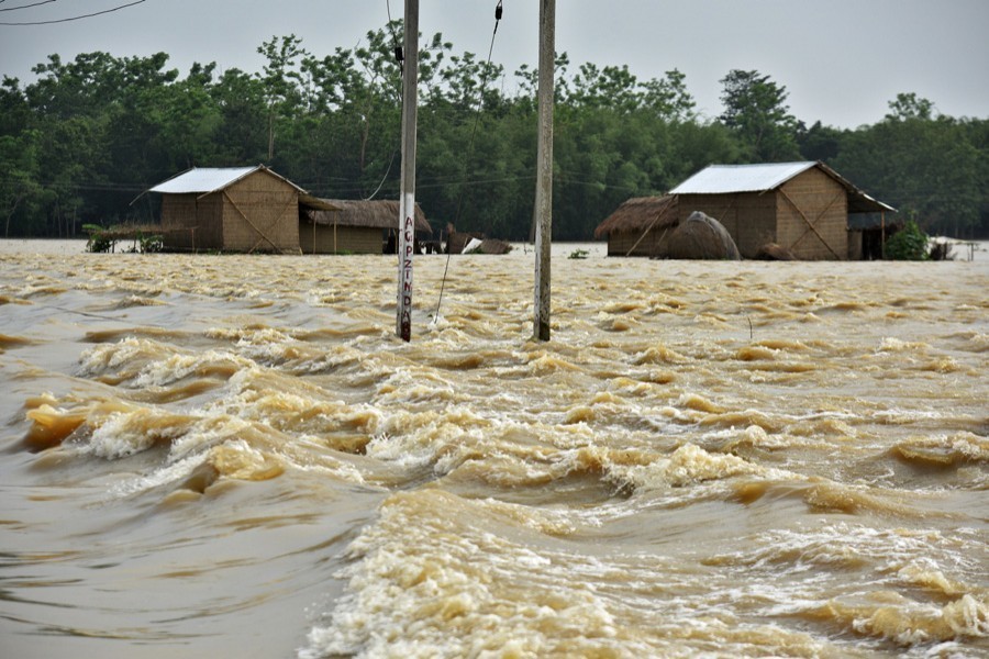 Fresh areas in northern region gets inundated