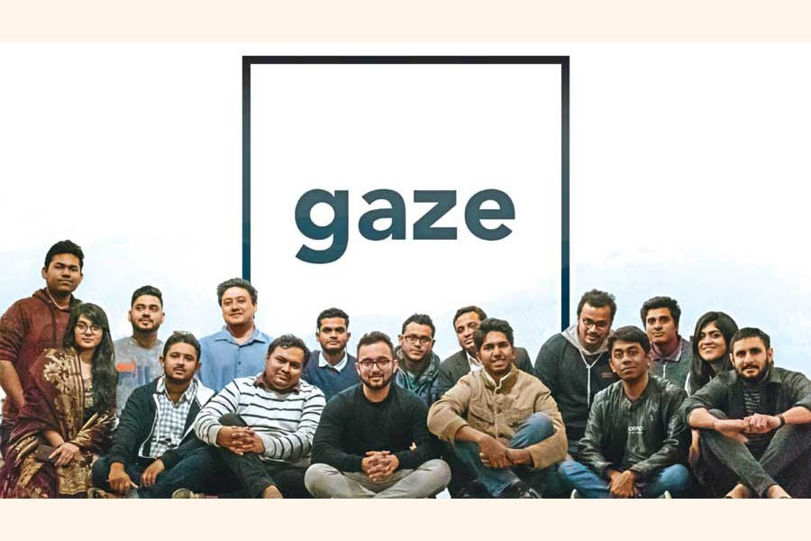 The inspiring Gaze team