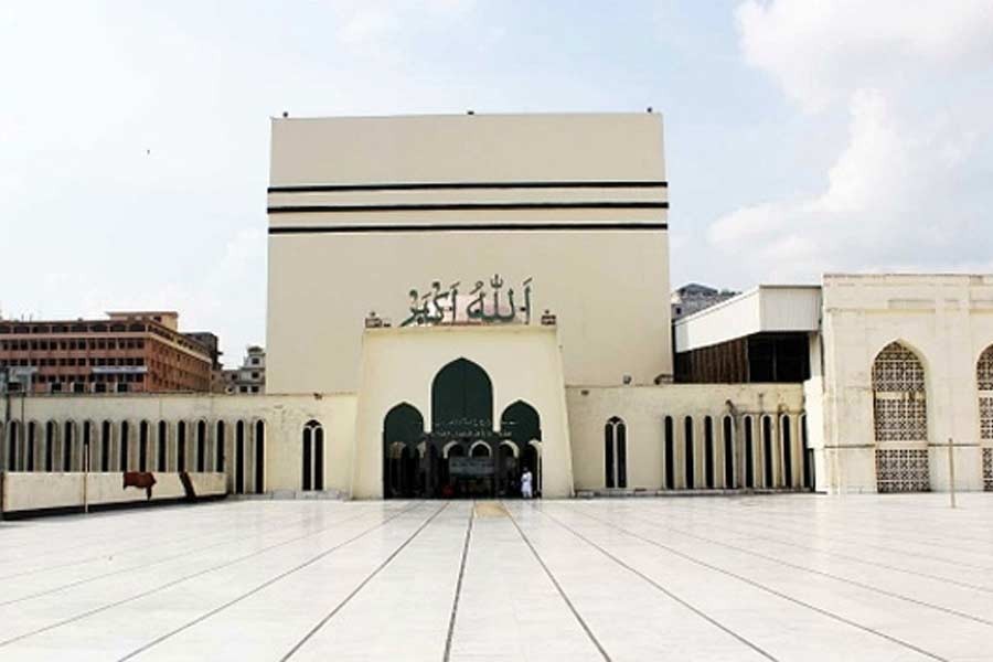 A view of the Baitul Mukarram National Mosque, Dhaka, Bangladesh — BSS/Files