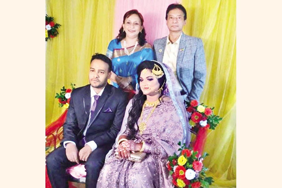 Wedding of Himu and Mitul: A homely marriage at Dinajpur in the presence of family members only