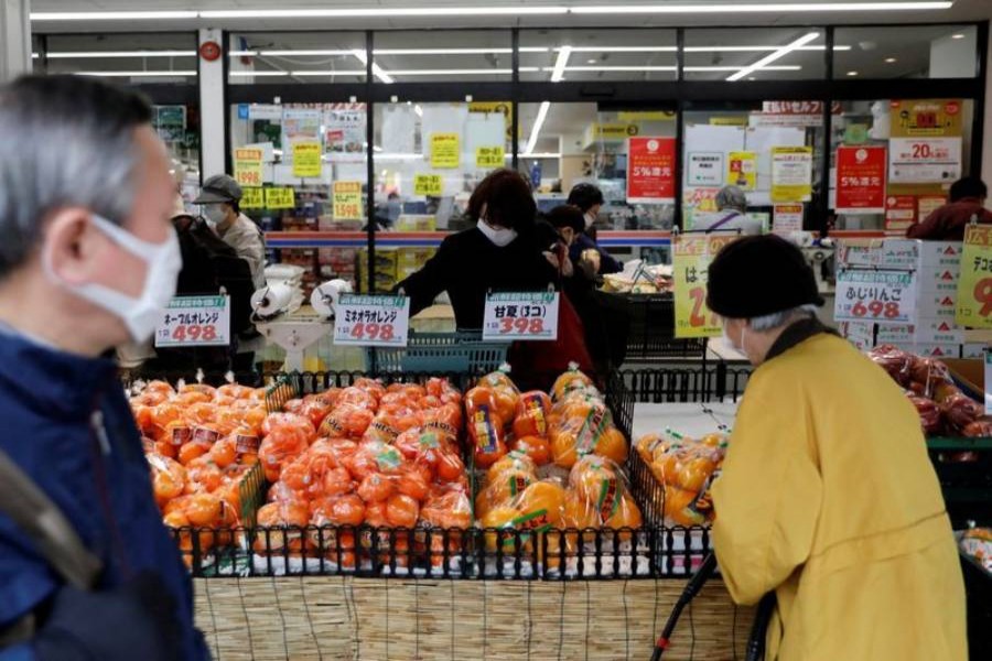 Japan's core consumer prices falls at sharpest pace in nine years