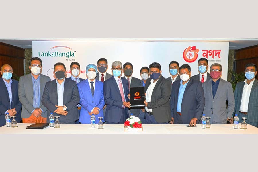 LankaBangla Finance Limited and Nagad become partners
