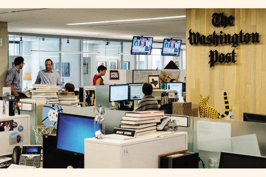 Inside the Washington Post office