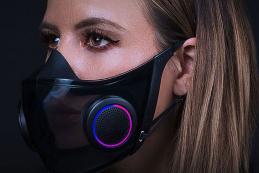 Razer makes 'world's smartest face mask'
