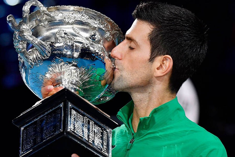 Djokovic wins record-extending ninth Australian Open title, thrashing Medvedev