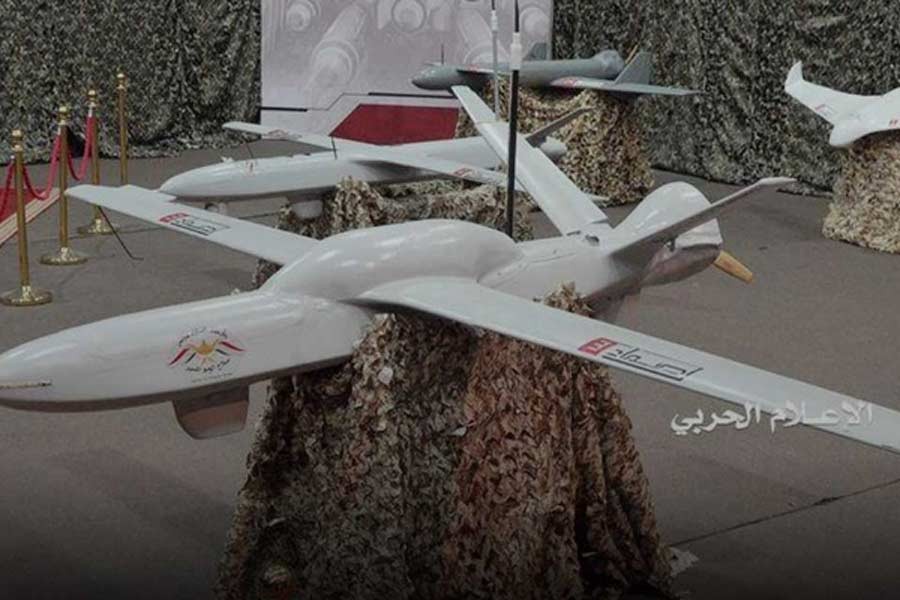 Saudi-led coalition destroys 10 Houthi drones