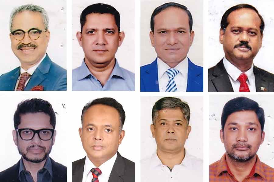 (From top-left, clockwise) Faruque Hassan, Syed Nazrul Islam, SM Mannan Kochi, Shahidullah Azim, Miran Ali, Md Nasiruddin, Khandoker Rafiqul Islam, and Rakibul Alam Chowdhury