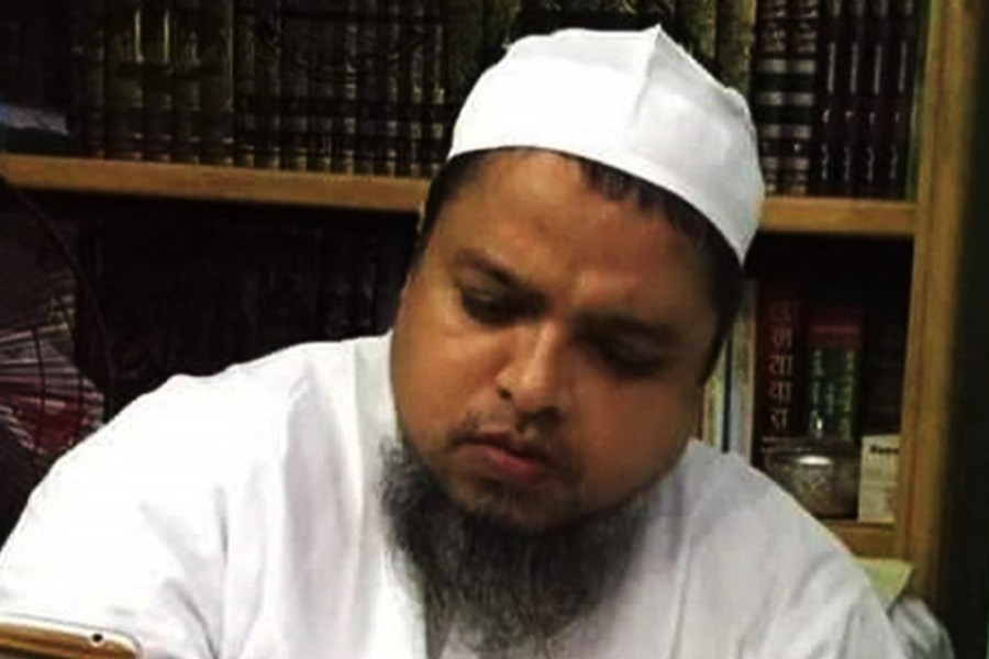 File photo of Hifazat-e Islam Joint General Secretary Khaled Saifullah Ayubi. (Collected)