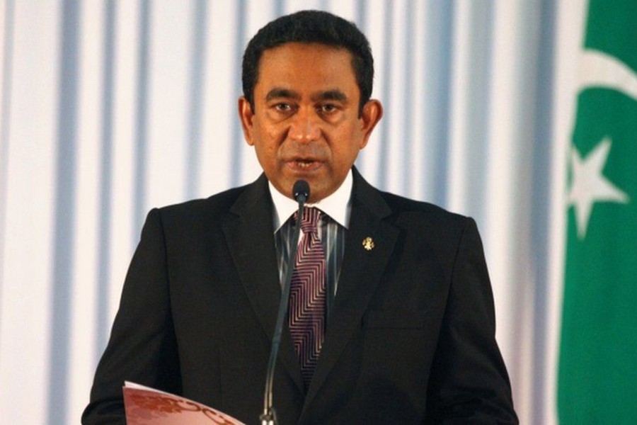 File photo of Maldives President Ibrahim Solih