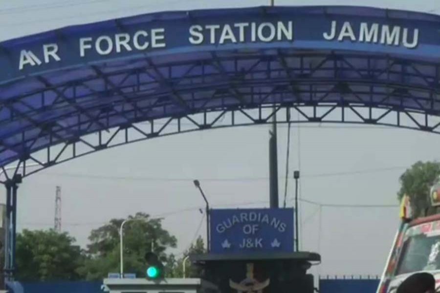 Two blasts rock Indian Air Force station in Jammu