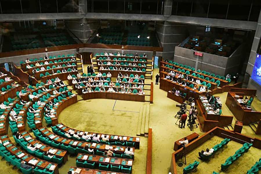 Parliament passes Tk 6.04 trillion budget for FY22
