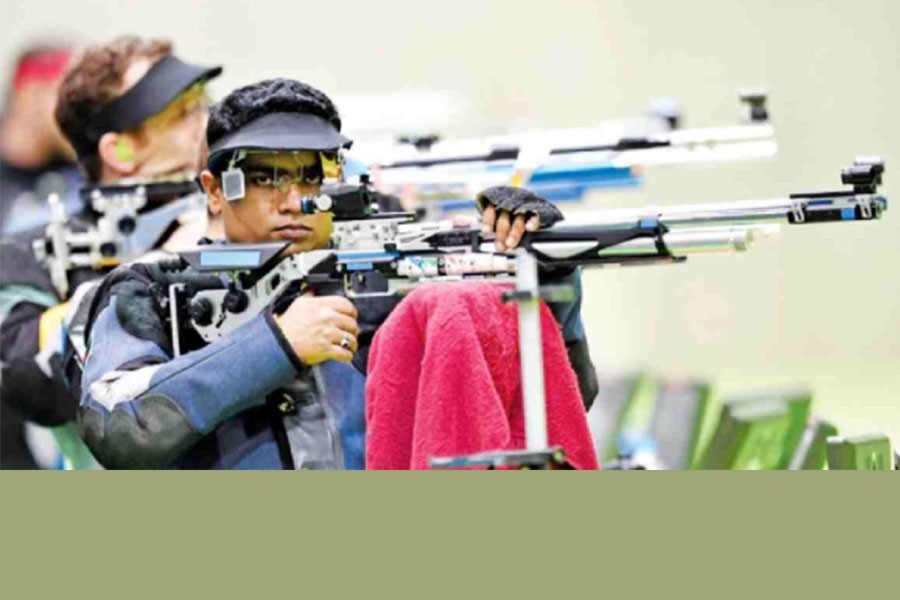 Baki eliminated from 10-meter Air Rifles of Olympics shooting