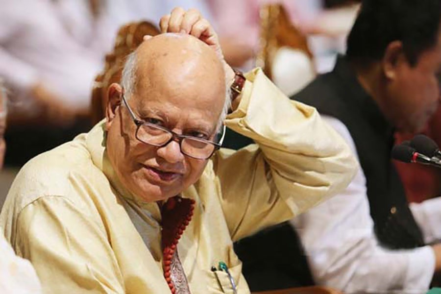 Former finance minister Muhith contracts COVID-19