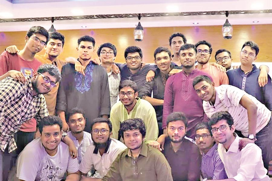 An active friend-circle from St Gregory High School and College, Dhaka-- the batch of SSC 2017