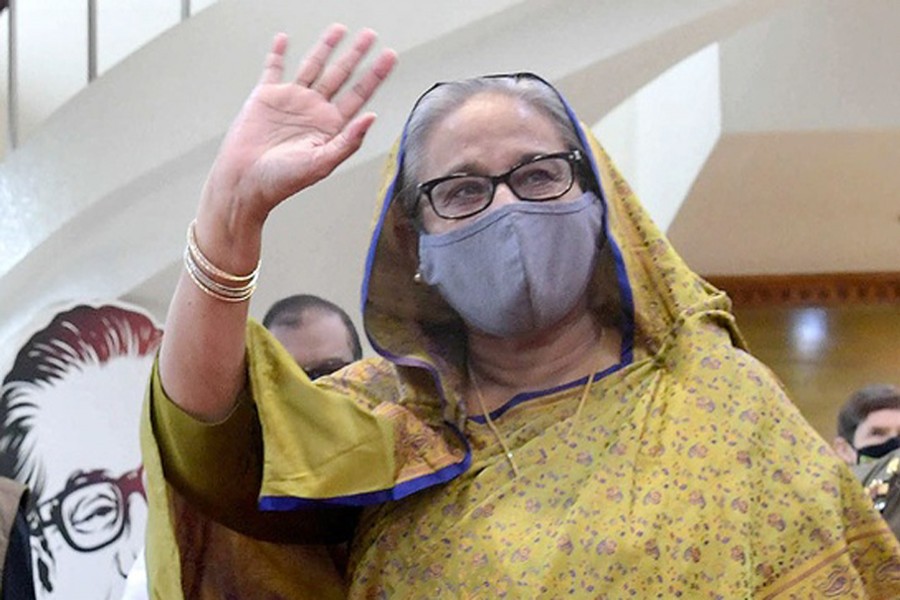 Bangladesh PM Hasina leaves Dhaka to join UN General Assembly