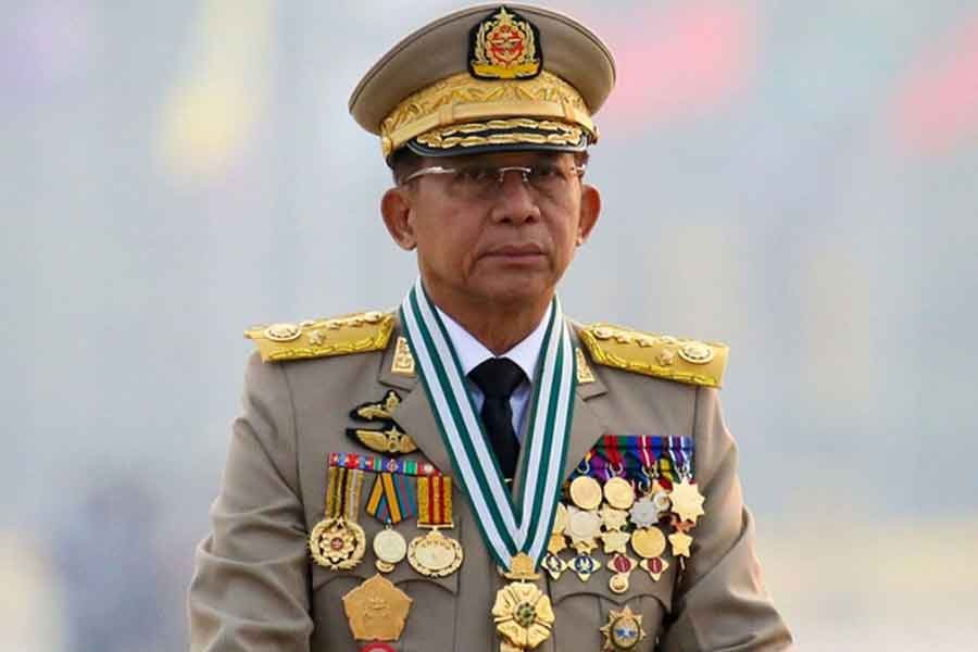 Myanmar's junta chief Min Aung Hlaing
