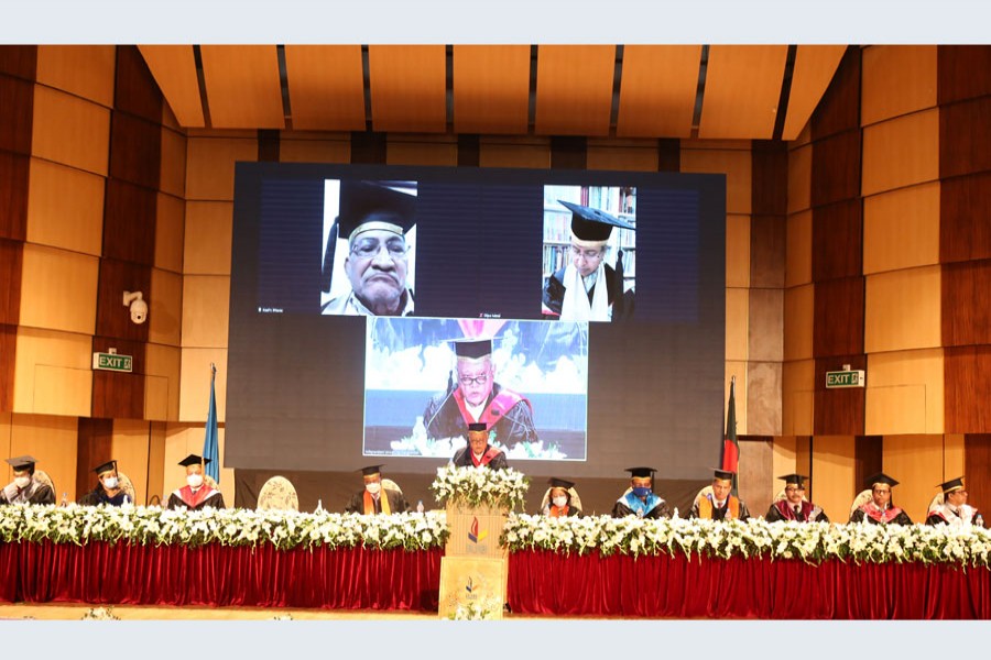 IUB holds its 21st and 22nd convocation  