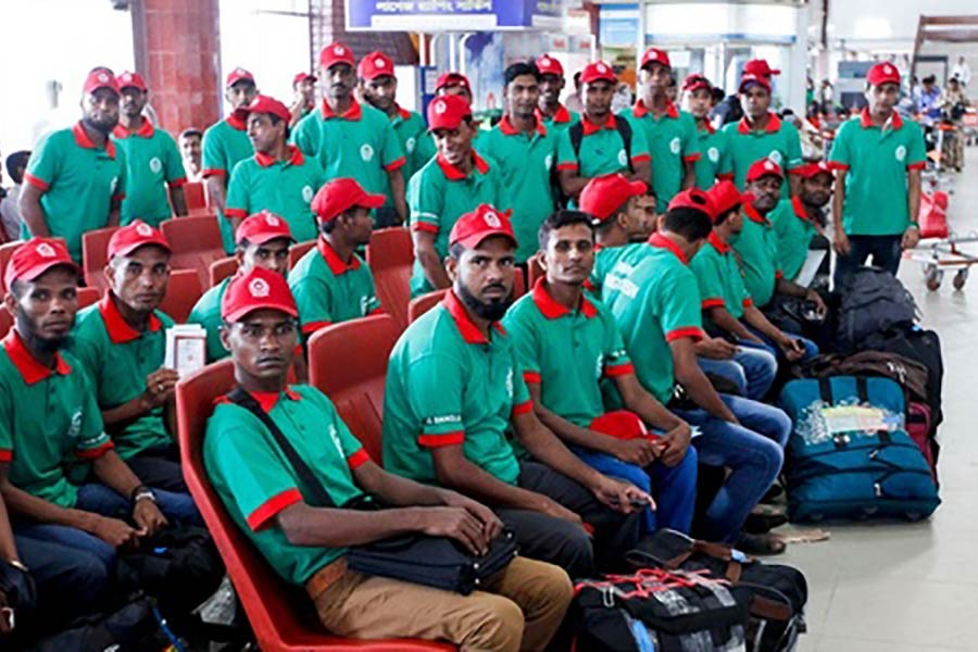 Bangladesh plans to send 800,000 workers abroad in FY22