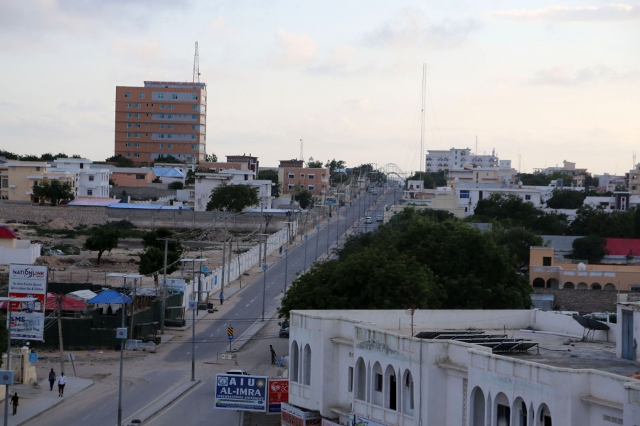 A general view of Somalia’s capital Mogadishu on October 25, 2015 — Reuters/Files