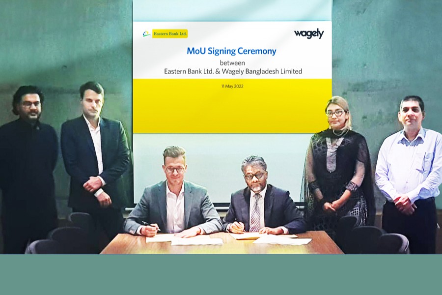 Wagely signs MoU with EBL