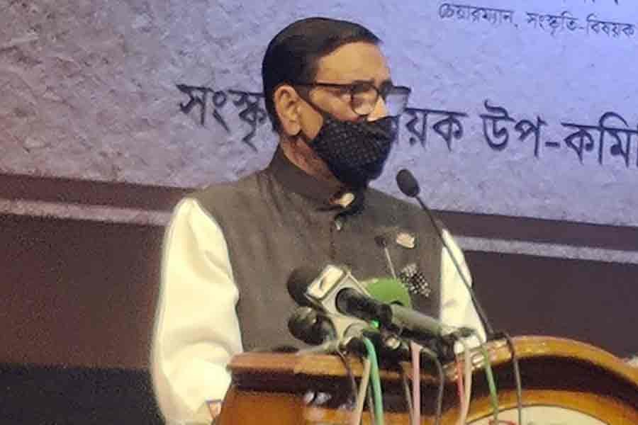 Obaidul Quader asks Awami League activists not to get involved in clash with BNP