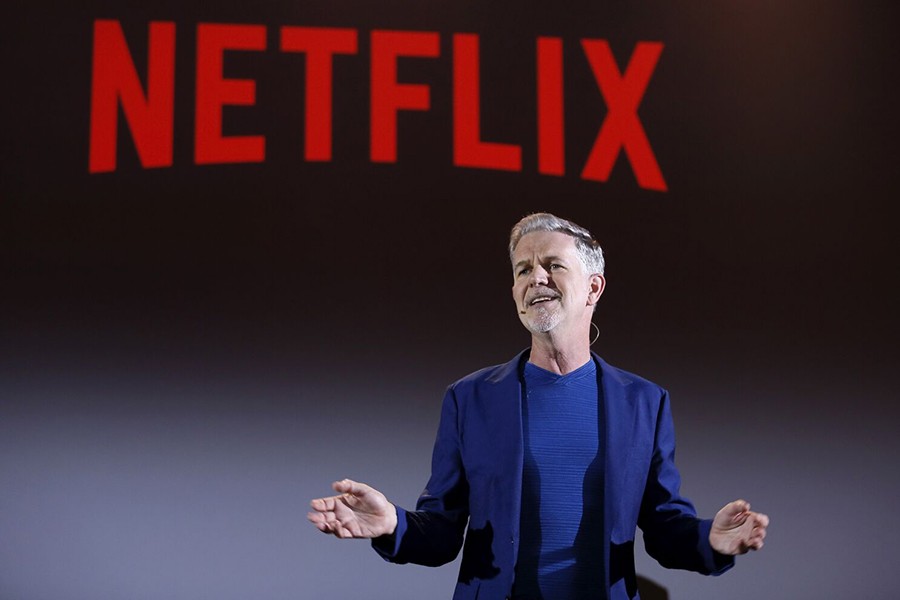 Netflix co-founder Hastings steps down as CEO as company adds subscribers