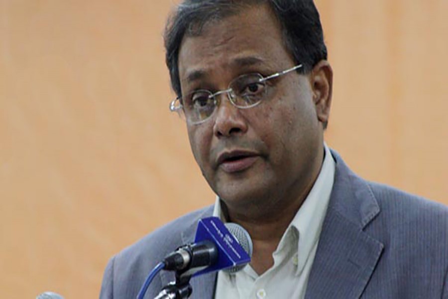 Information and Broadcasting Minister Hasan Mahmud. File photo