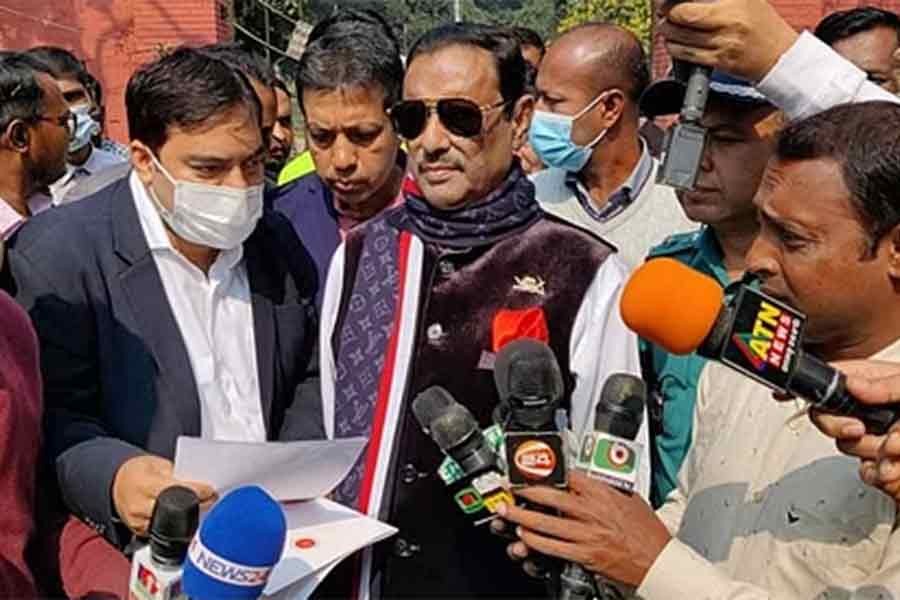 Hasina will pick presidential candidate from Awami League, says Quader