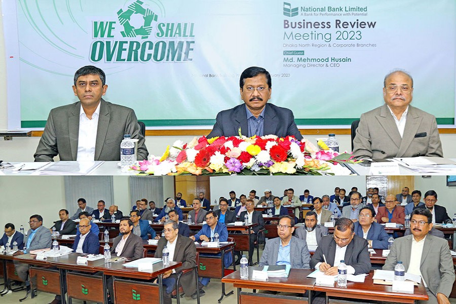 Business Review Meeting of National Bank Limited held