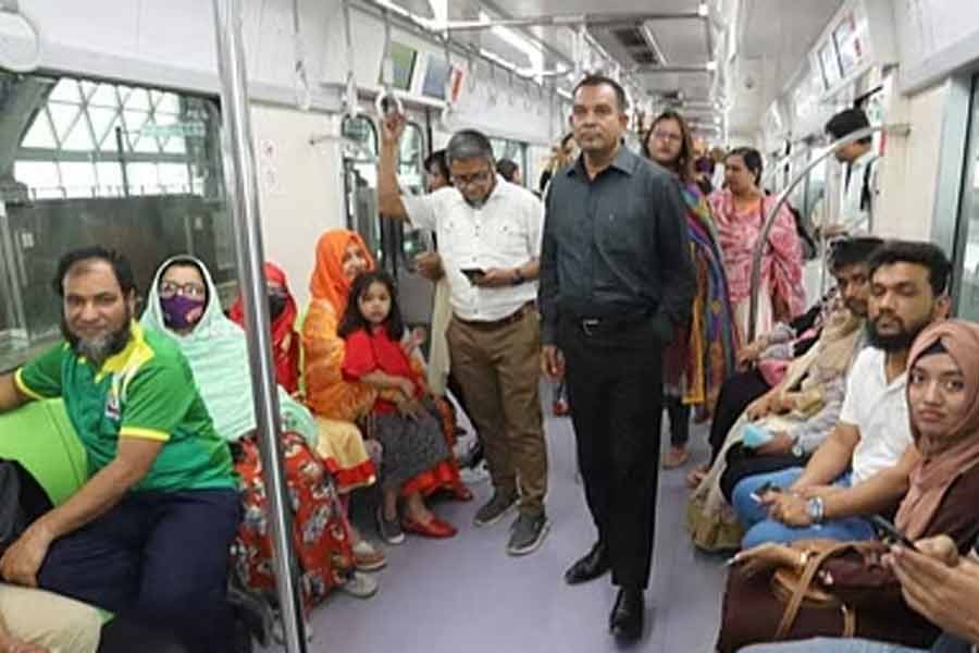 Metro rail adds another stop as Uttara Centre station opens